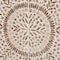 Baxton Studio Ercilia Modern Bohemian White and Rustic Brown Mother of Pearl Storage Cabinet 240-13470-ZORO - alternate 2